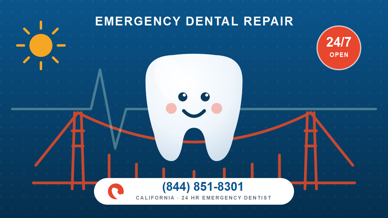 24 hr emergency dentist in Los Angeles, CA - Emergency Dental Repair, open 24/7