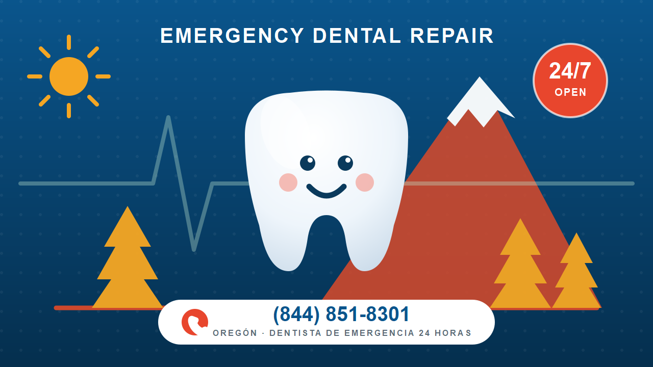 Dentista de emergencia 24 horas en Oreg&oacute;n - Emergency Dental Repair, abierto 24/7